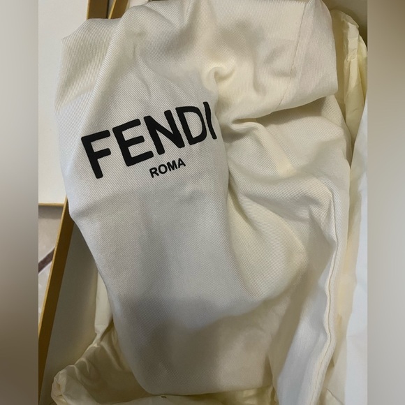 Denim Fendi Sandals - Picture 3 of 9